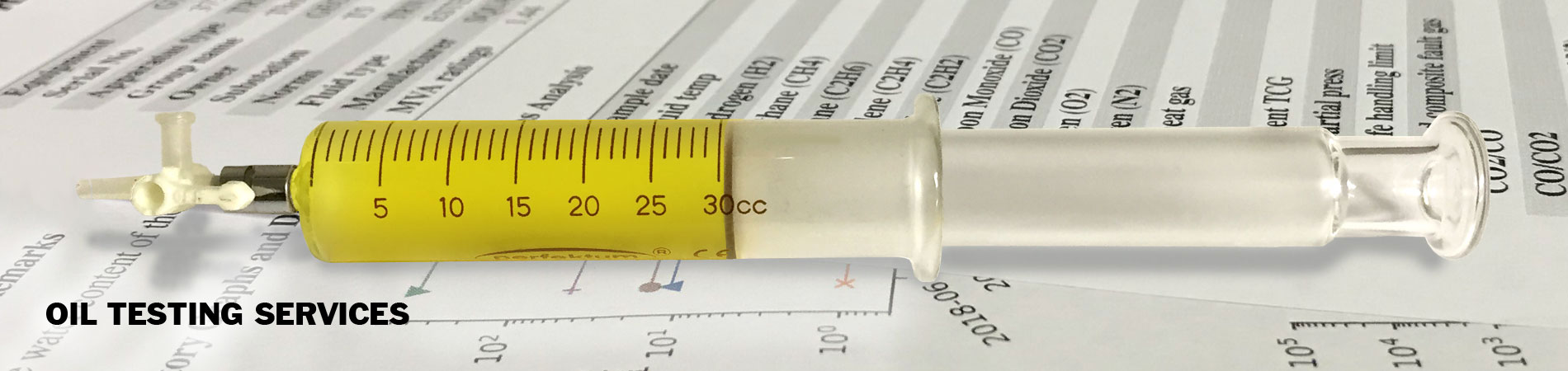 Oil Sampling Syringe Oil Tests Dissolved Gas