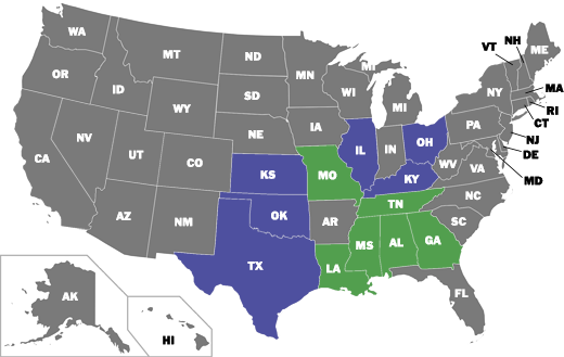 Contact Alfa Transformer Find Your Salesperson Territory Map Sales Territories